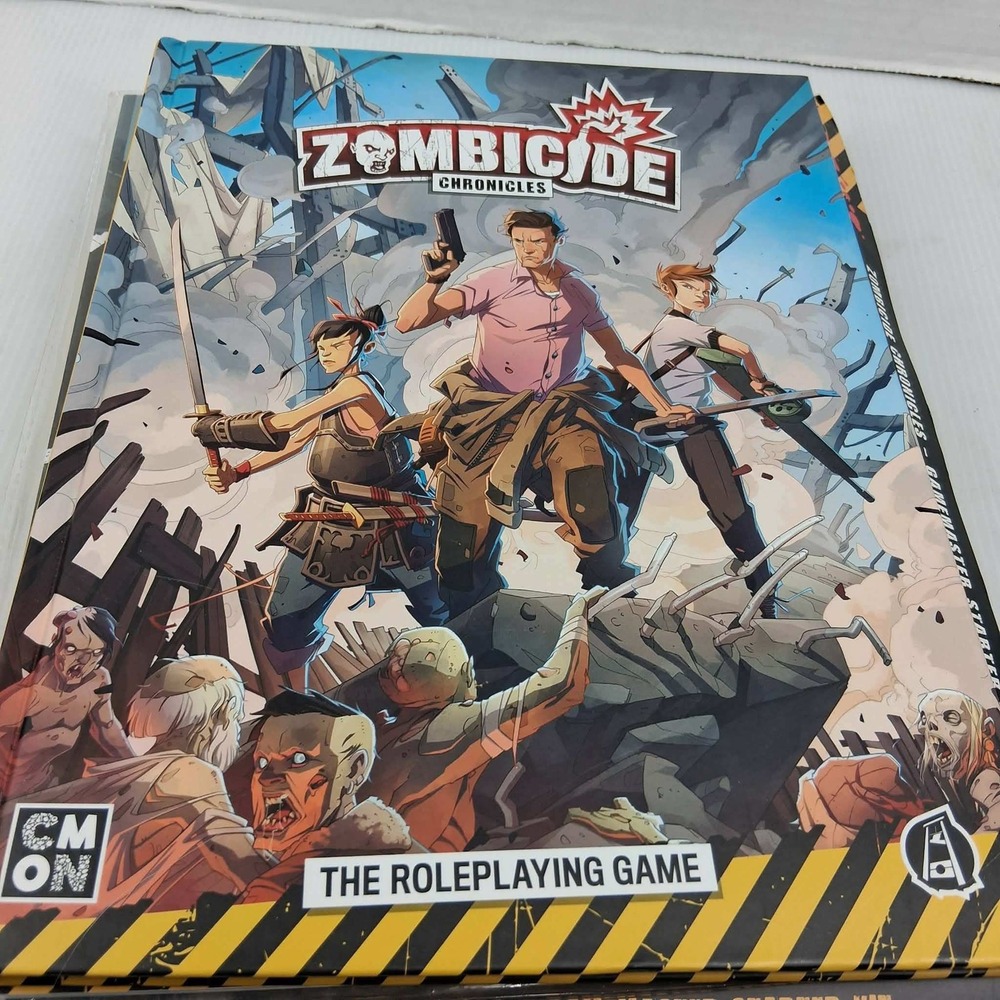 CMON Zombicide Chronicles RPG Gamemaster Starter Kit Mission Compendium Bundle
